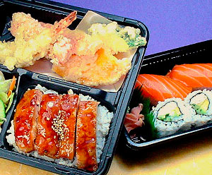 Lunch Boxes & Sushi Combo